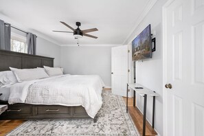 3 dormitorios, tabla de planchar con plancha, wifi y ropa de cama