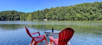 Family focused large lakefront home with private dock!