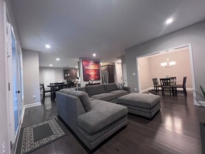 Smart TV, fireplace, offices