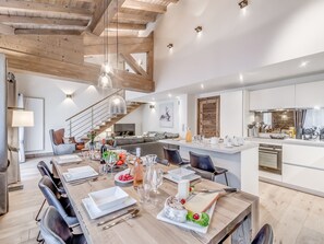 Dining - 6-Room Duplex with Jacuzzi - 9 People, Tignes (Tignes)
