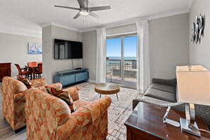 TV - Royale Palms 2406 Penthouse Oceanview Pool & Beach (Myrtle Beach)