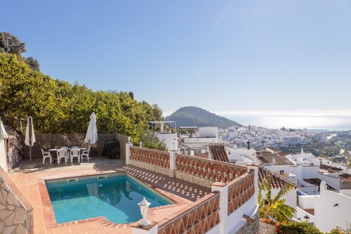 Holiday Home "Casa Rural Villena" with Sea View, Wi-Fi, Pool & Terrace