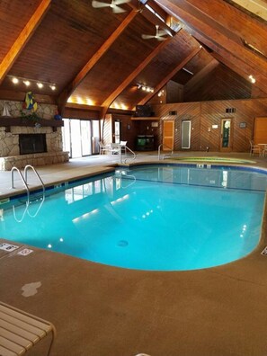 Indoor pool, outdoor pool