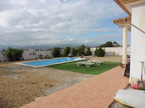 Alberca al aire libre