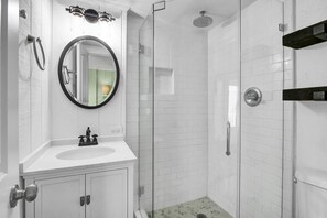 Hair dryer, towels