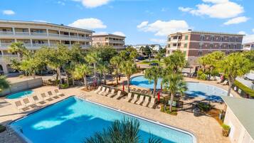 Una piscina climatizada