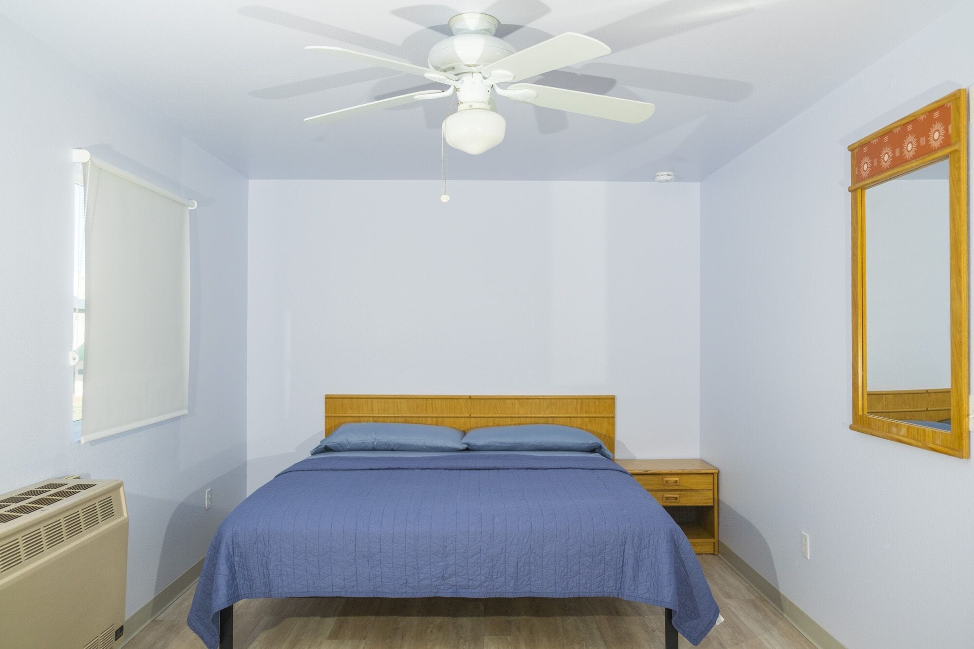 Premium bedding, memory foam beds, individually furnished