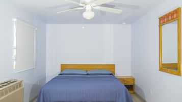 Premium bedding, memory foam beds, individually furnished