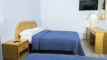 Premium bedding, memory-foam beds, individually furnished