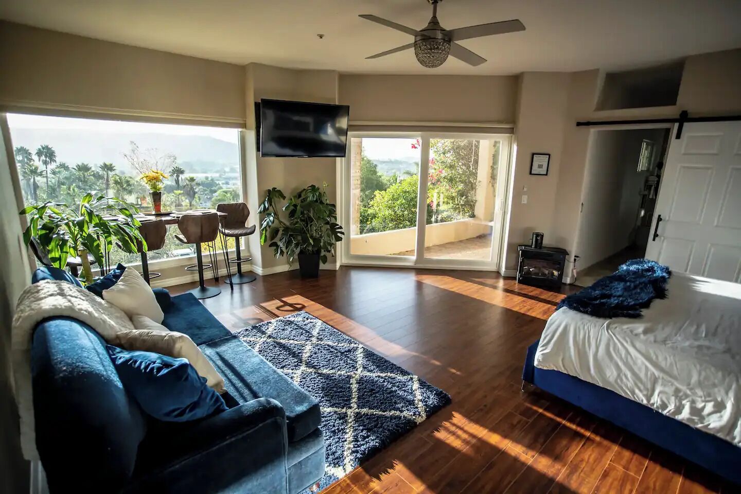 2 bedrooms, iron/ironing board, travel crib, free WiFi