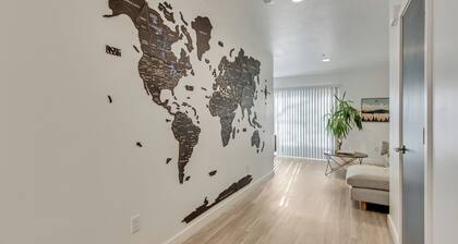 LCF - Downtown SLC Townhome - 2 Queens- 2.5BA - Garage - Sleeps 4