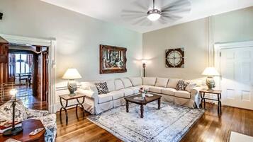 TV, fireplace, DVD player