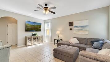 Smart TV, table football, video library, offices