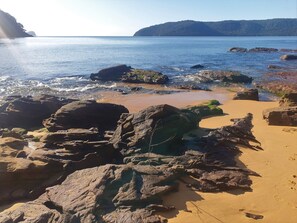 Sun loungers, beach towels
