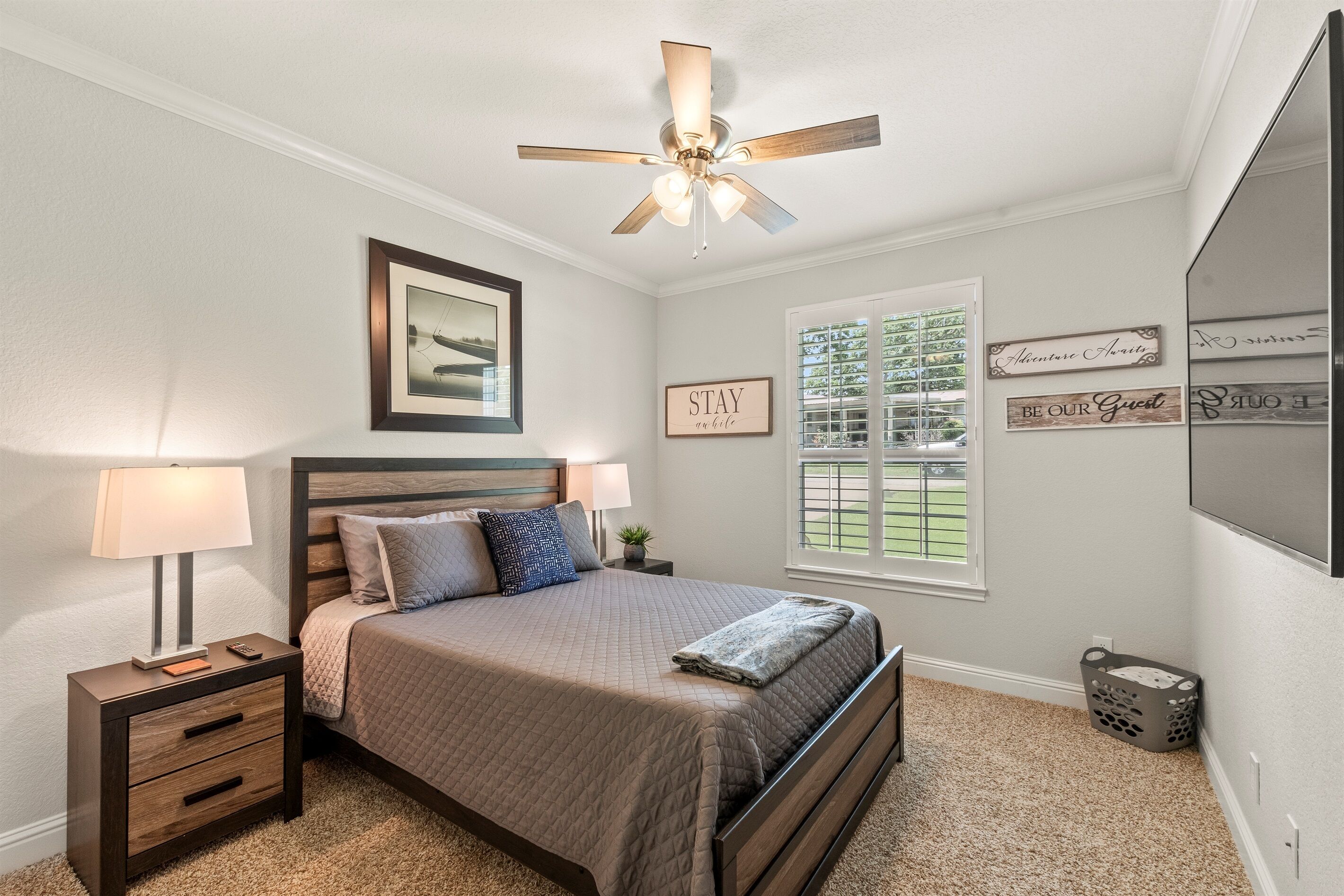 4 間睡房、書桌、熨斗/熨衫板、免費 Wi-Fi