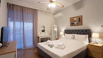 2 chambres, coffres-forts dans les chambres, fer et planche Ă repasser