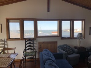 Beach View Penthouse Suite - Private Deck | Individually decorated, individually furnished, iron/ironing board - Vineyard Harbor Motel - Private Beach (Vineyard Haven)