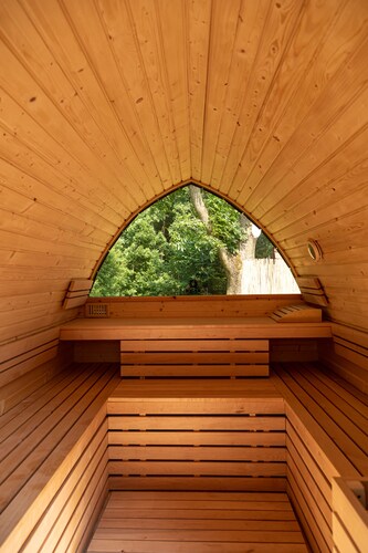 Vacation home Heuliebe, barbecue hut, whirlpool, outdoor sauna