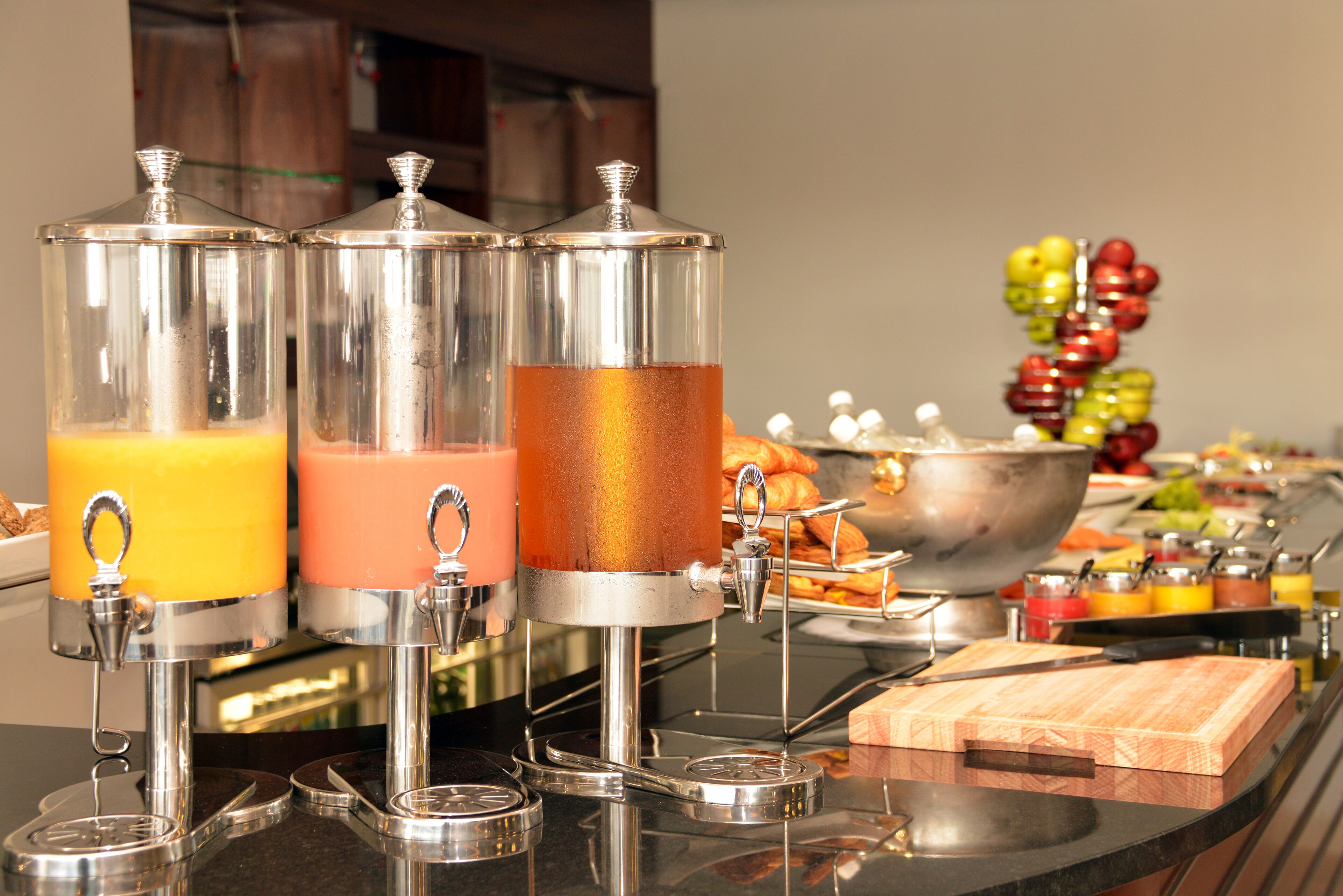 daily continental breakfast (bwp 165 per person)