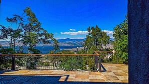 Byutsikt fra overnattingsstedet