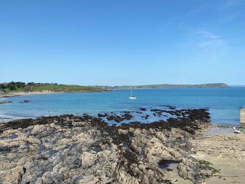 Stunning spacious house incredible views to estuary sleeps 6 pet, near St Mawes