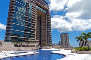 Beheizter Pool