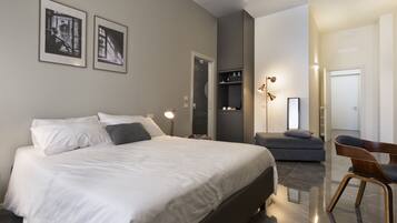 Deluxe kamer | Geluiddichte muren, gratis wifi, beddengoed