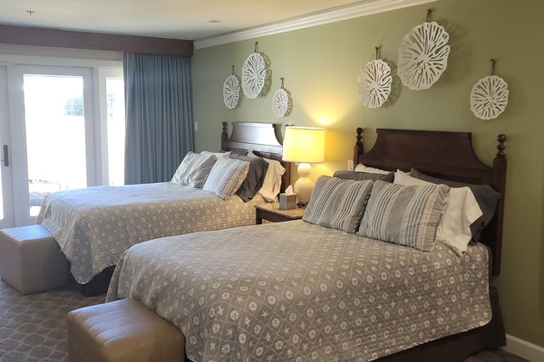 Two full size beds