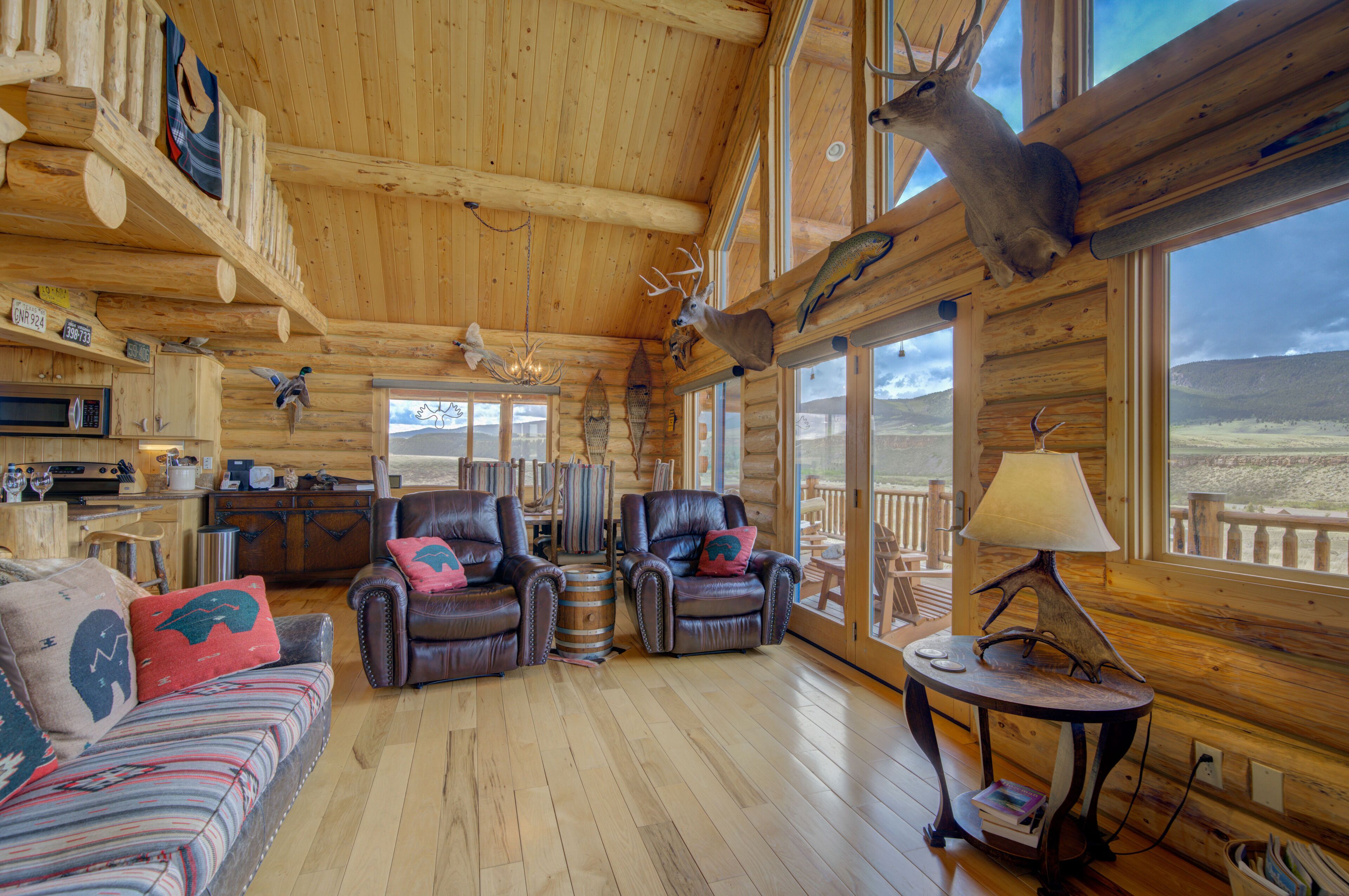 TV connectée, cheminée