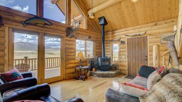 TV connectée, cheminée