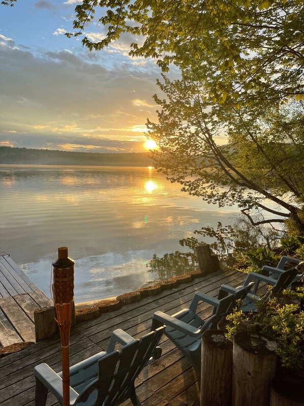 Property grounds - Crystal Lake House W/ Private Beach + Lake Access  (Harrison)