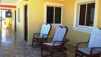 Apartamento, 1 quarto, para fumantes, sacada | Terraço/pátio