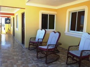 Appartement, 1 chambre, fumeurs, balcon | Terrasse/Patio