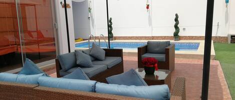 Alberca al aire libre