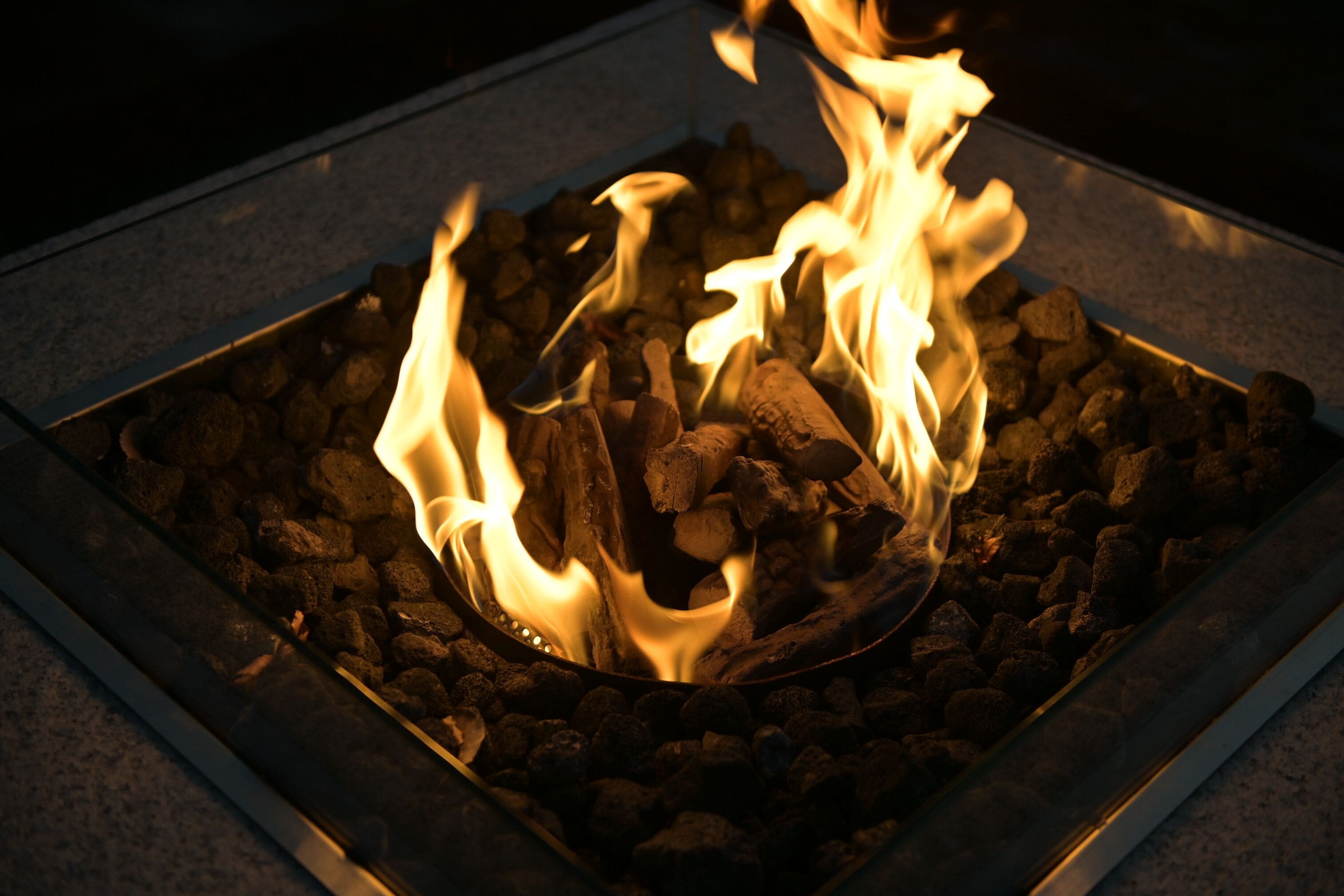 front of property – evening/night