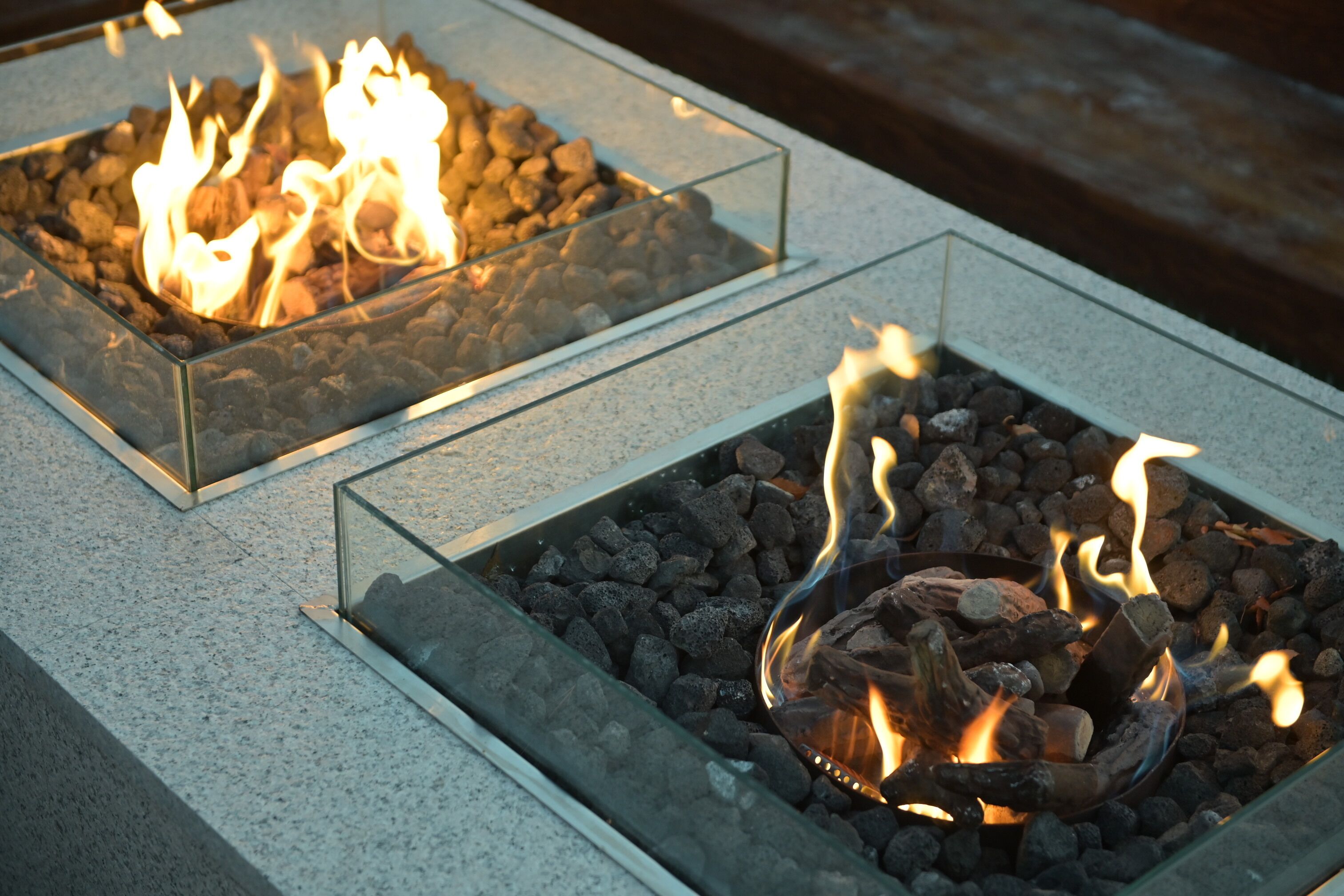 front of property – evening/night