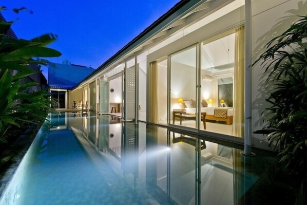Outdoor pool - Villa White (Seminyak)