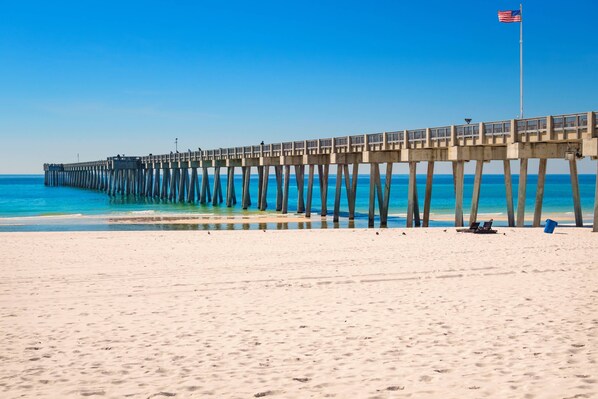 Beach nearby
