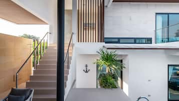 Exclusive Villa, 3 Bedrooms | Free minibar items, in-room safe, desk, laptop workspace