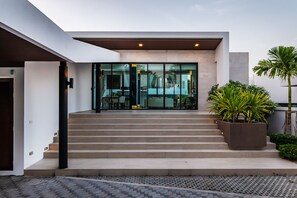 Fassade der Unterkunft