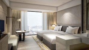 Hochwertige Bettwaren, Daunenbettdecken, Minibar, Zimmersafe