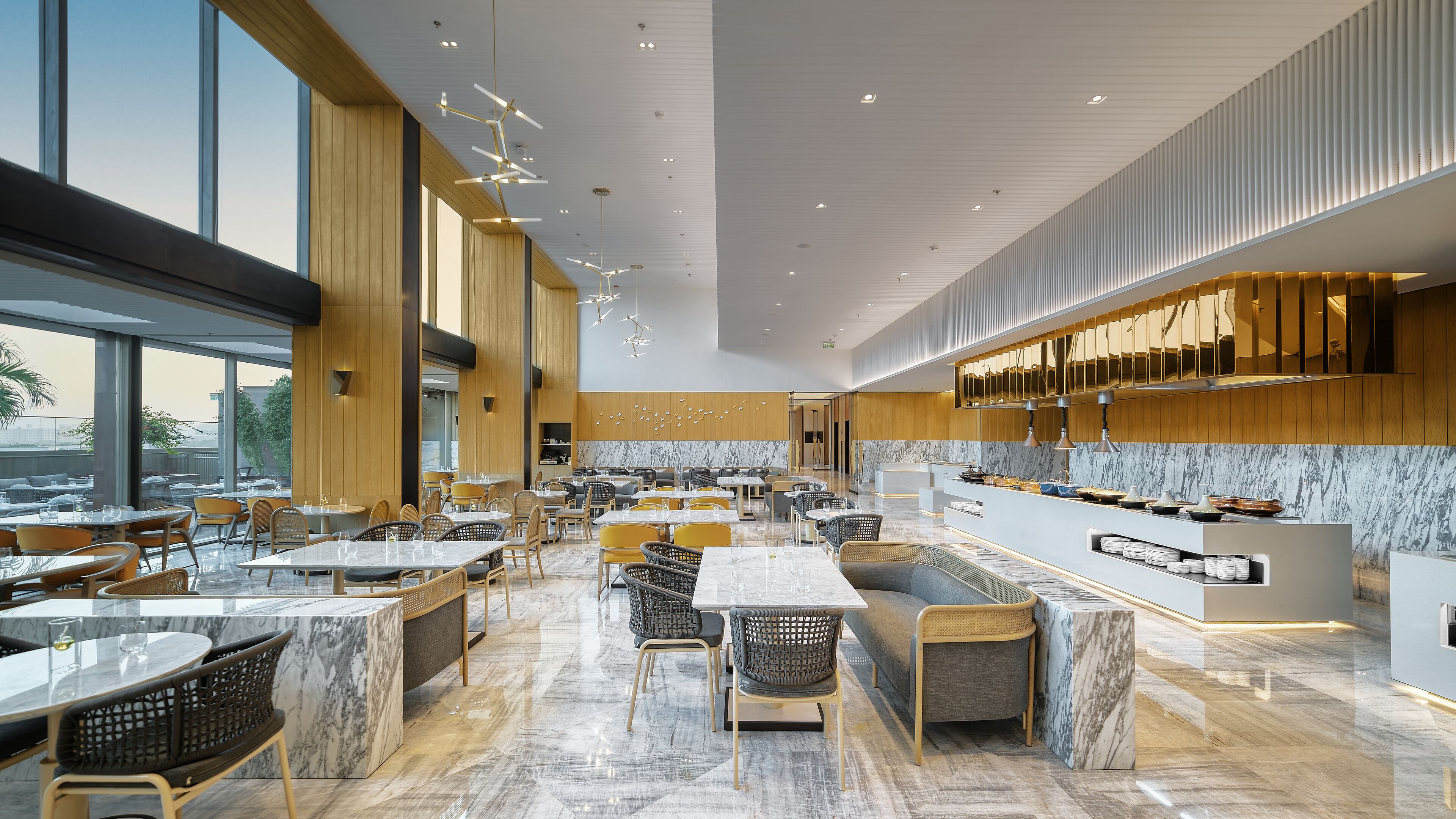 breakfast served, local and international cuisine, al fresco dining