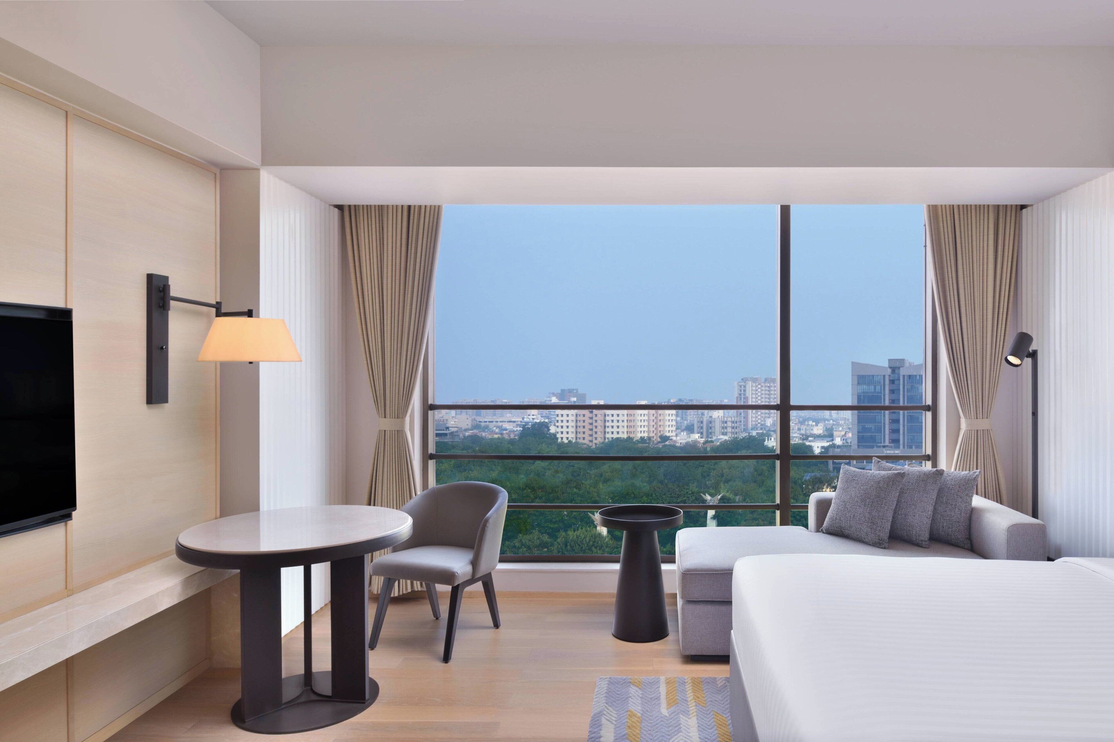 premium bedding, down duvets, minibar, in-room safe