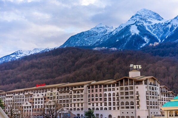 Business-Apartment | Blick auf die Berge