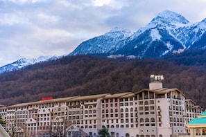 Business-Apartment | Blick auf die Berge