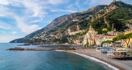 Apartamento de lujo en Amalfi cerca de la playa, impresionantes vistas, aparcamiento bajo petición