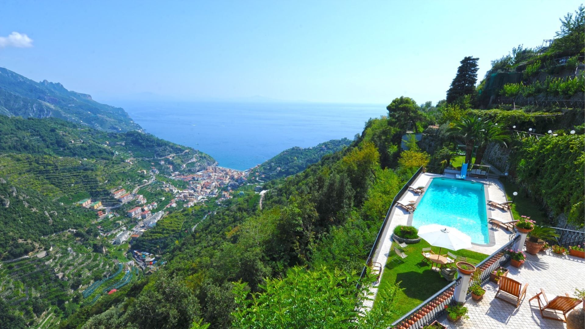 Piscina all'aperto