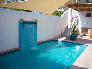Outdoor pool - Milagro Guest House, Seaside Bungalow with Ocean View and a Private Pool! (Loreto)