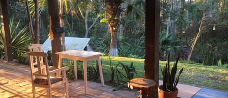 Opções para refeição ao ar livre