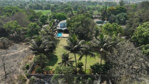 Aerial view - Geeta Bhawan (Karjat)